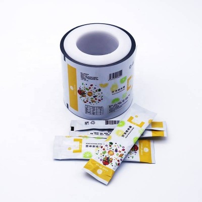 Custom Printed Laminated Aluminum Foil Snack Cookie Packaging Roll Films